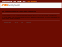 Tablet Screenshot of kontakterotik.com